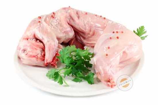 Afbeelding van 2 Konijnenbillen, diepvries