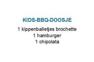 Afbeelding van Kids bbq doosje (zie info)